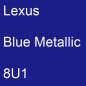 Preview: Lexus, Blue Metallic, 8U1.